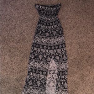 Strapless Maxi Dress